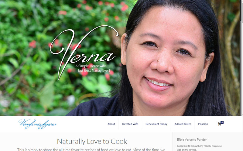 Verna website preview